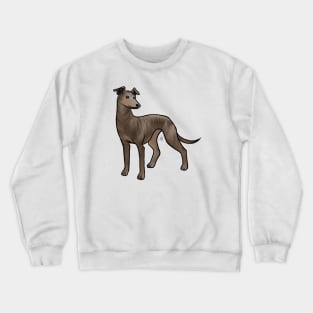 Dog - Whippet - Brindle Crewneck Sweatshirt